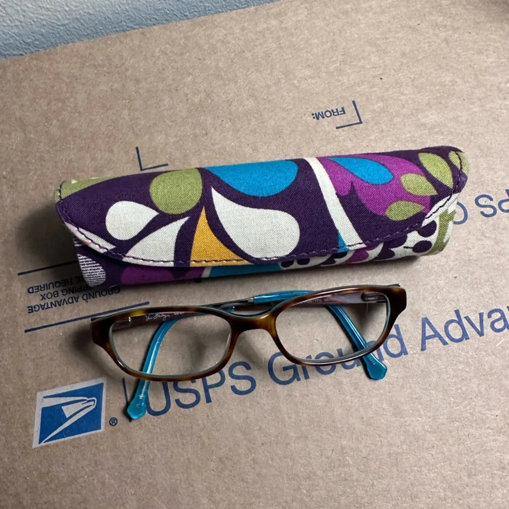 Vera Bradley Eyeglasses Frames Tutti Frutti TFI 46-15-130 w/ Case Dawn